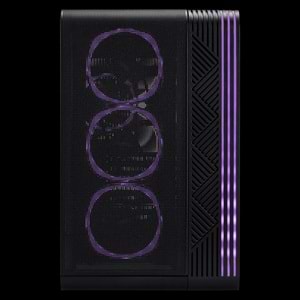 1ST PLAYER VT7 SİYAH 850W 80+ SILVER ATX 3.1 ARGB 4X12CM FAN TEMPERLİ CAM USB 3.0 ATX KASA