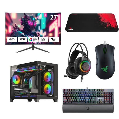 LANSMAN GAMING BUNDLE RYZEN7-9700X 32 GB RAM 1 TB SSD RTX 5060Ti 750W