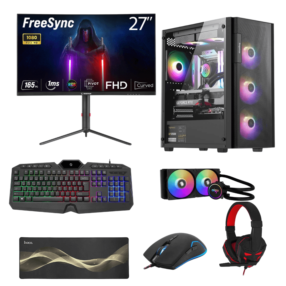 OUTLET GAMING BUNDLE i5-12400F 16GB DDR4 512GB SSD 8GB RTX5060 FDOS 650W