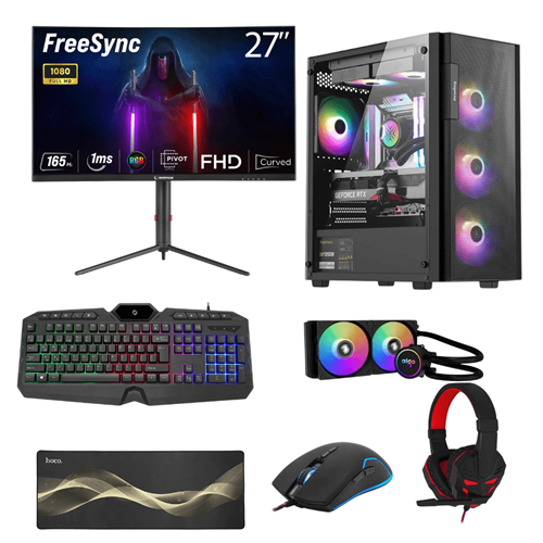OUTLET GAMING BUNDLE i5-12400F 16GB DDR4 512GB SSD 8GB RTX5060 FDOS 650W