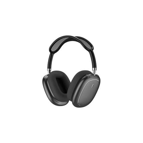 WIWU TD18 AIRBUDS MAX KULAK ÜSTÜ BLUETOOTH KULAKLIK SİYAH