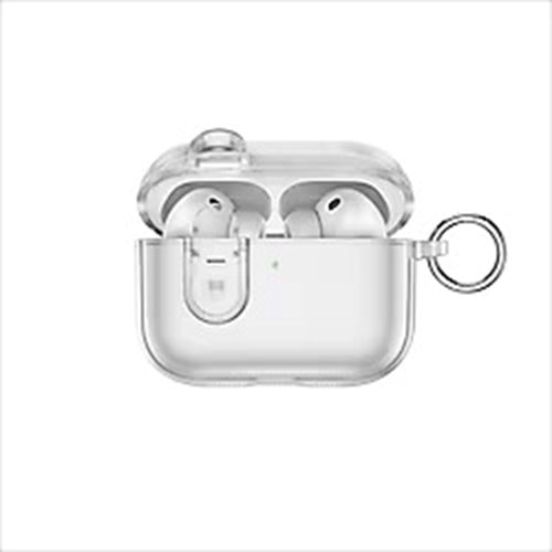 WIWU HC201AIRPODS PRO 3 BEYAZ DERİ KILIF